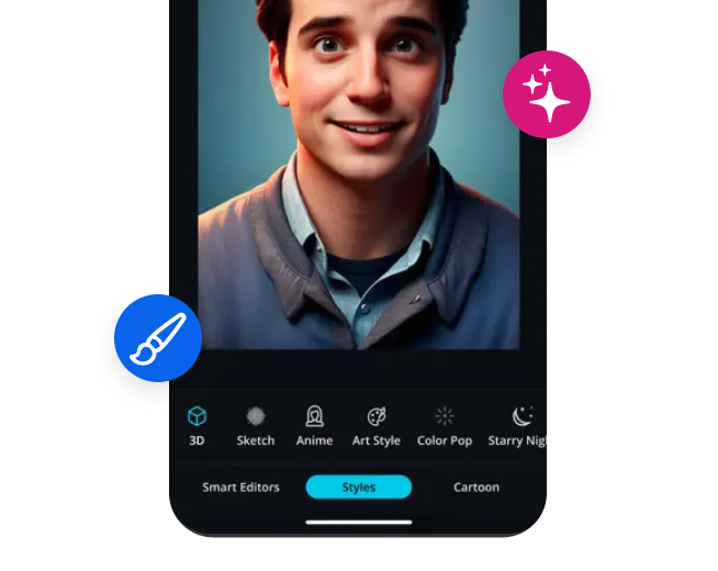 AI-Powered Photo Editing
with Genius™